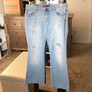 Vigoss Amethyst Collection boyfriend flare jean